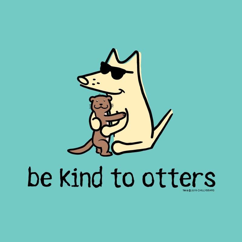 Be Kind To Otters - Ladies T-Shirt V-Neck