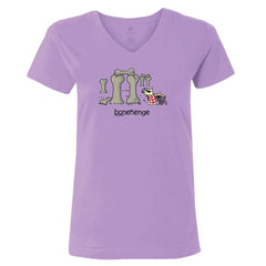 Bonehenge - Ladies T-Shirt V-Neck