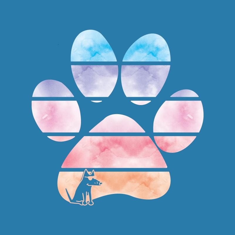 Cloud Paw - Ladies T-Shirt V-Neck