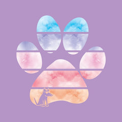 Cloud Paw - Ladies T-Shirt V-Neck