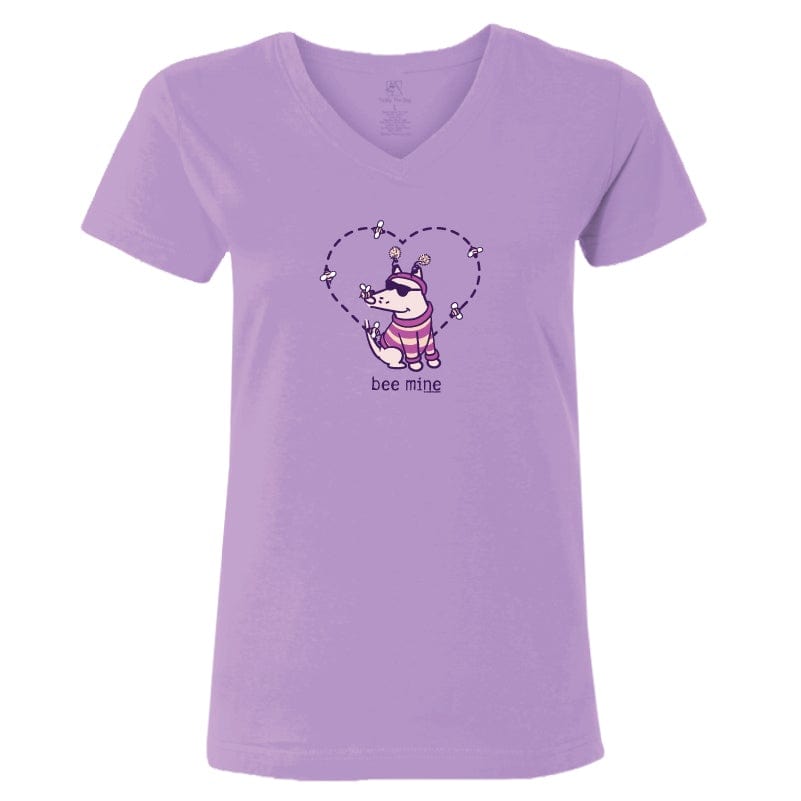 Bee Mine - Ladies T-Shirt V-Neck