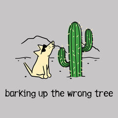 Barking Up The Wrong Tree - Ladies T-Shirt V-Neck