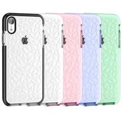 Explosive two-color diamond transparent soft shell for iphoneX XR XSMAX 6 7 8plus diamond mobile phone case