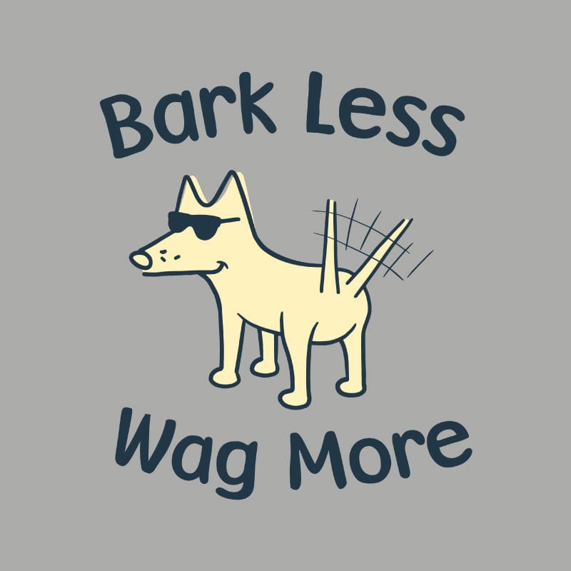 Bark Less Wag More - Doggie Hoodie