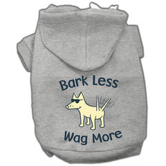 Bark Less Wag More - Doggie Hoodie