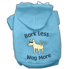 Bark Less Wag More - Doggie Hoodie