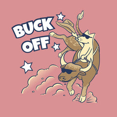 Buck Off - Ladies T-Shirt V-Neck