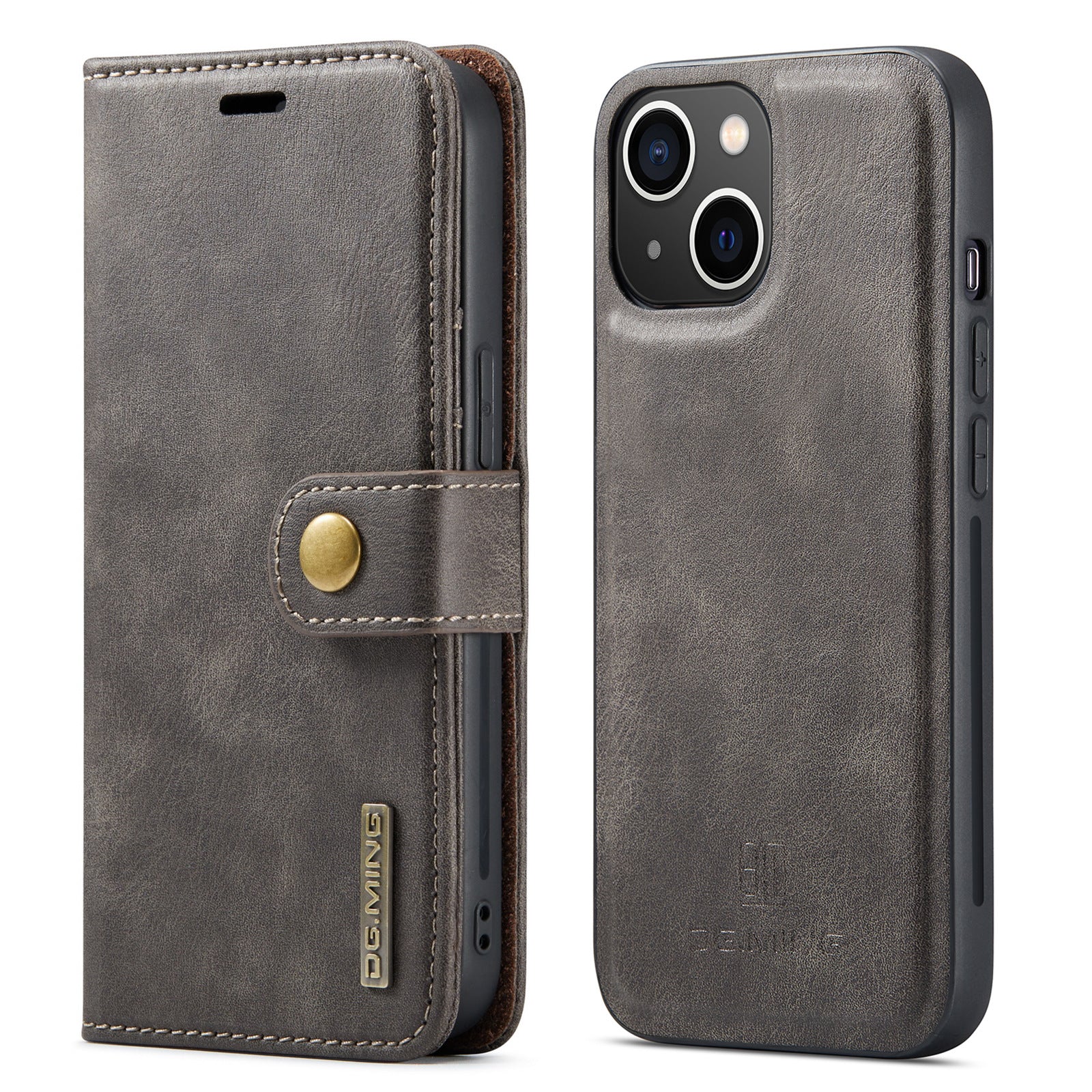 Suitable for iPhone13 magnet split mobile phone leather case iPhone12/11 Pro Max two-in-one protective case