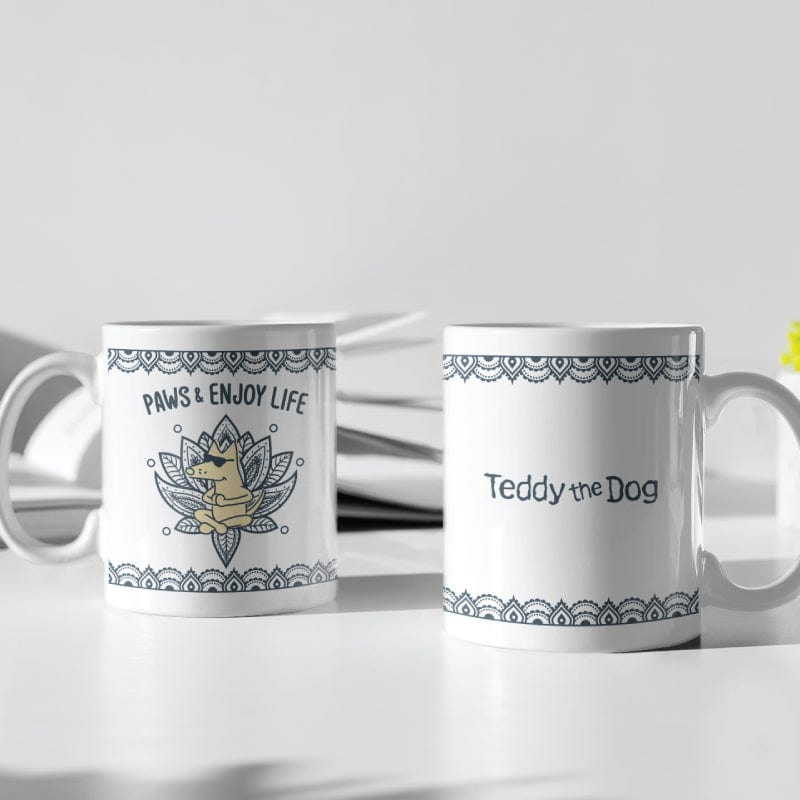 Paws And Enjoy Life - Coffee Mug