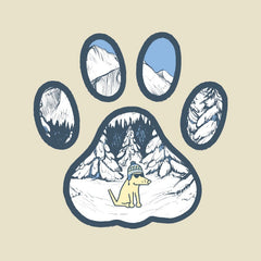 Winter Paw - Diner Coffee Mug