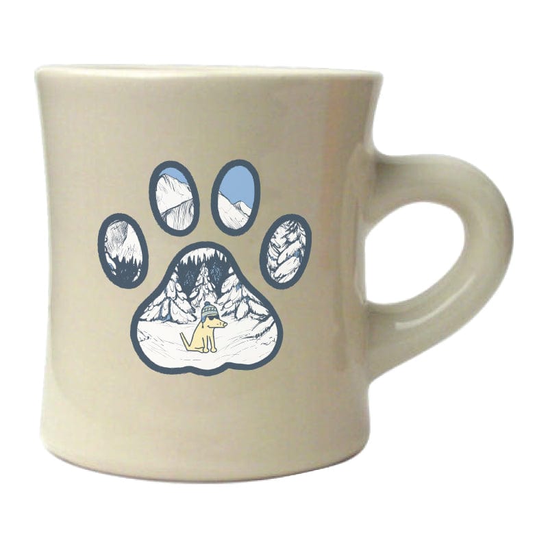 Winter Paw - Diner Coffee Mug