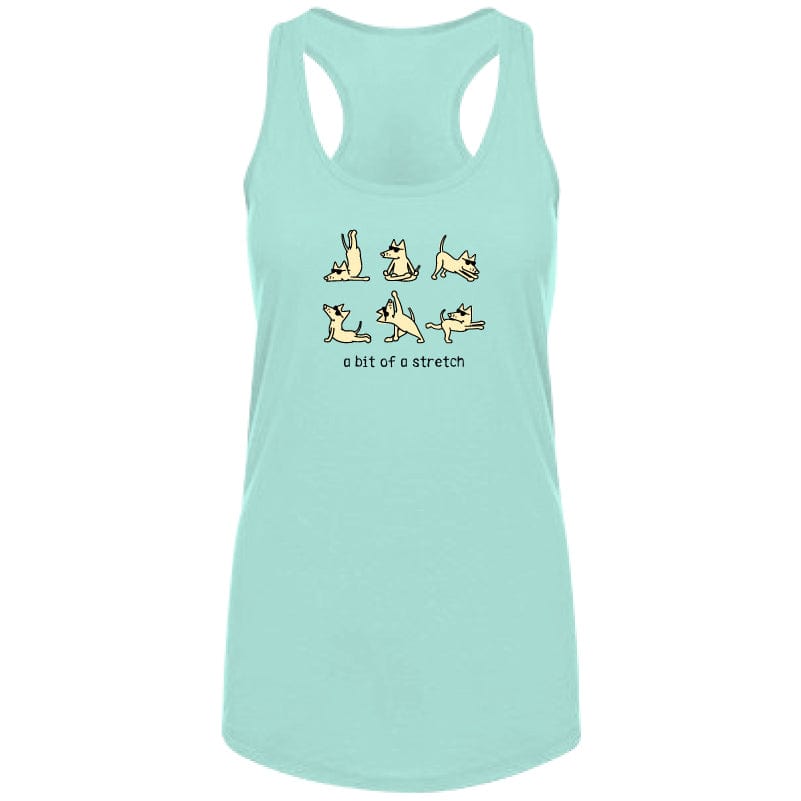 Bit of a Stretch - Ladies Racerback Tank Top