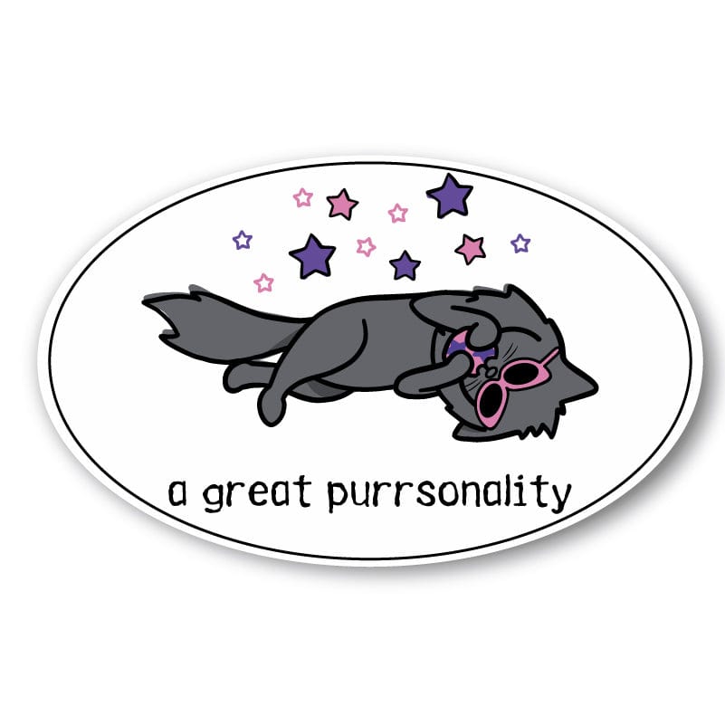 A Great Pursonality - Sticker