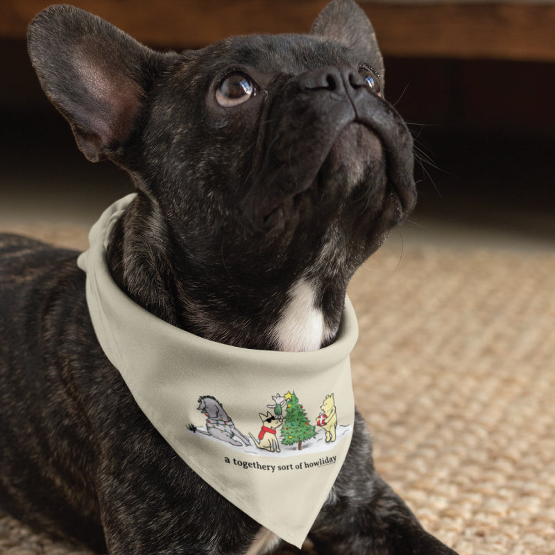 A Togethery Sort of Howliday - Doggie Bandana