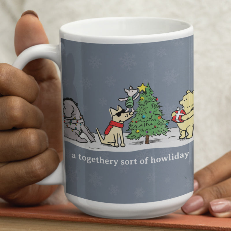 A Togethery Sort of Howliday - Large Coffee Mug