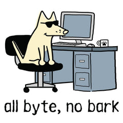 All Byte, No Bark - Coffee Mug