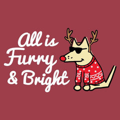 All Is Furry and Bright - Classic Long-Sleeve T-Shirt