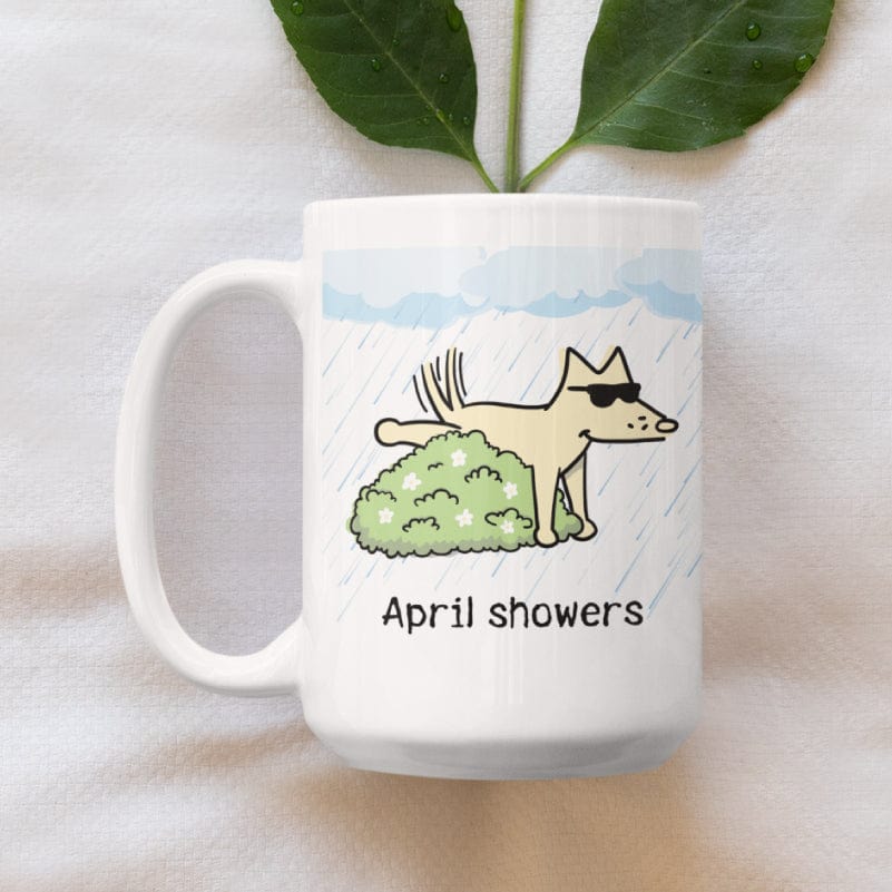 April Showers - Large Coffee Mug