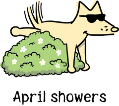 April Showers - Large Coffee Mug