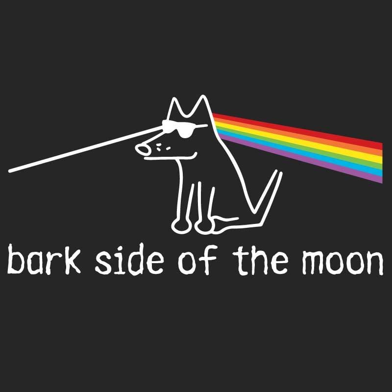 Bark Side Of The Moon - Ladies T-Shirt V-Neck