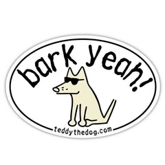 Bark Yeah Car Magnet