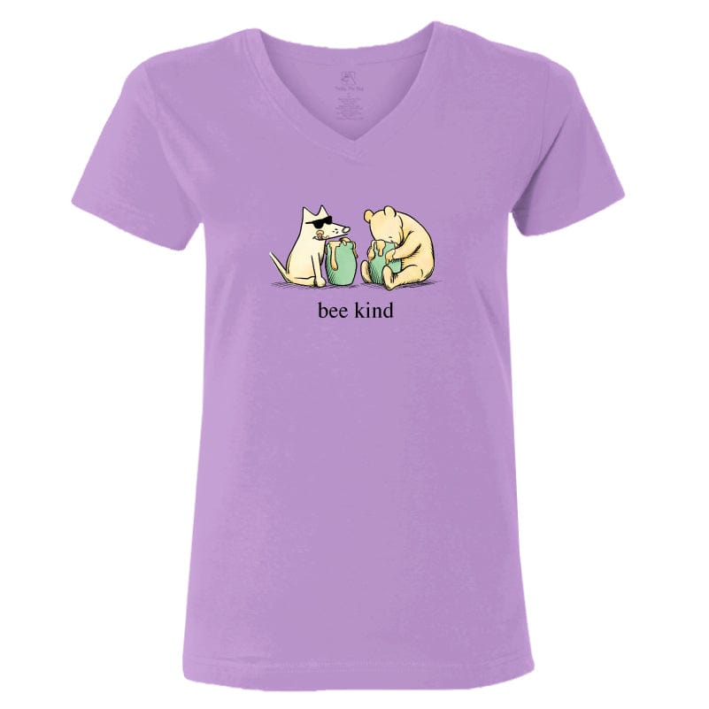 Bee Kind - Ladies T-Shirt V-Neck