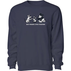 Best Friends Stick Together - Crewneck Sweatshirt