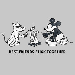 Best Friends Stick Together - Ladies T-Shirt V-Neck