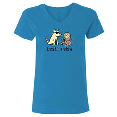 Best In Slow - Ladies T-Shirt V-Neck