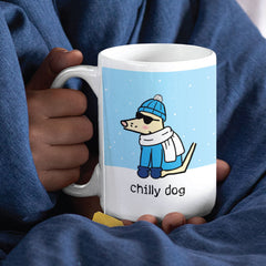 Chilly Dog - Large Coffee Mug