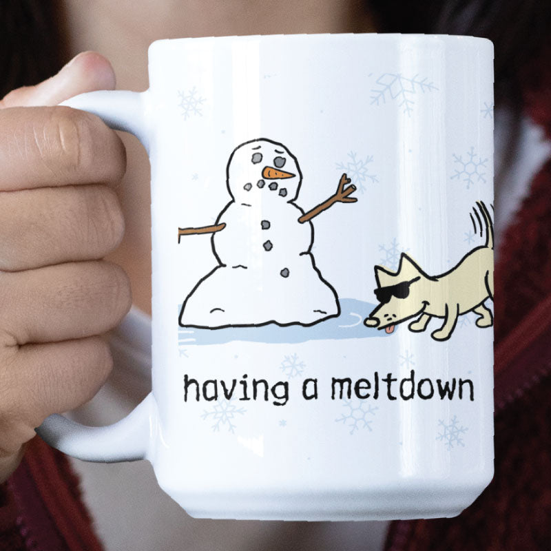 Having a Meltdown - Large Coffee Mug