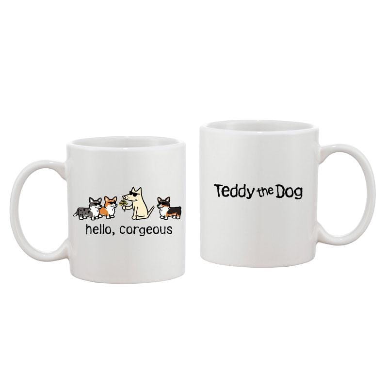 Hello, Corgeous - Coffee Mug