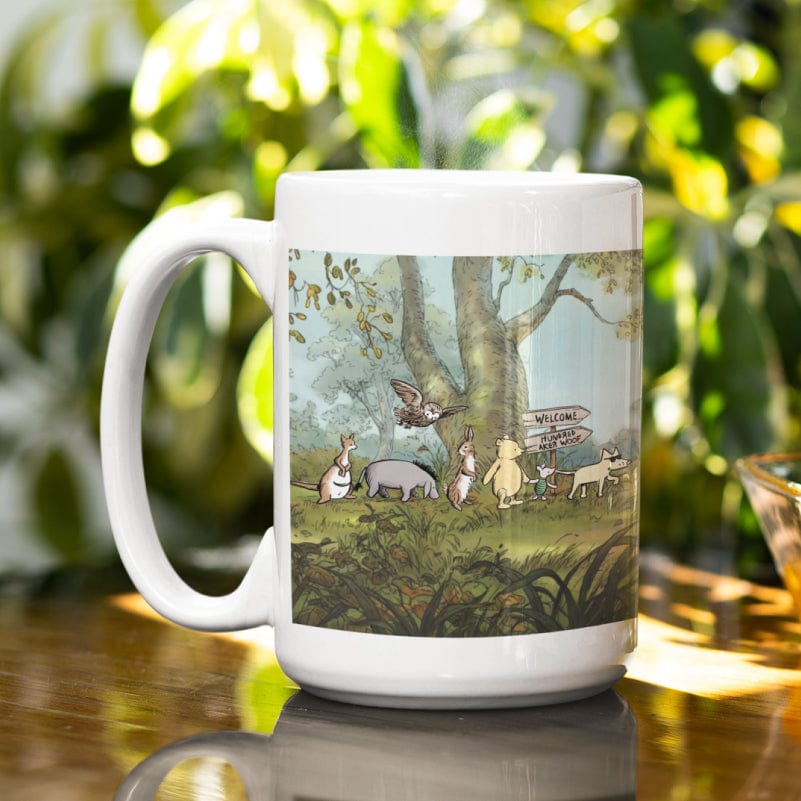 Hundred Acre Woof - Large Coffee Mug