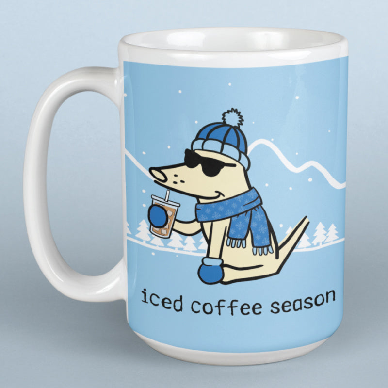 Iced Coffee Season - Large Coffee Mug