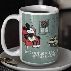 Not a Creature Was Stirring  - Large Coffee Mug