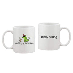 Resting Grinch Face - Coffee Mug