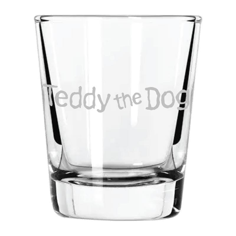 Teddy's Shot Glass