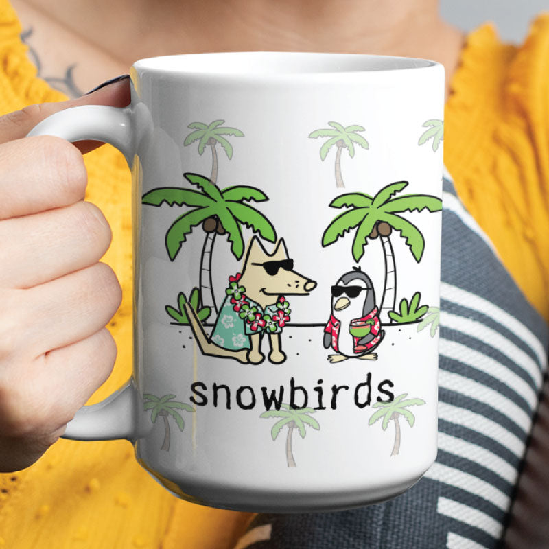 Snowbirds - Large Coffee Mug